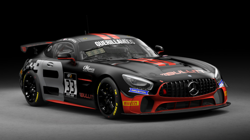 Mercedes AMG GT4, skin gt4_european_series_bullit_motorsports_33