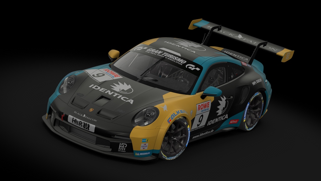 Porsche 911 GT3 Cup 992, skin 9_identica