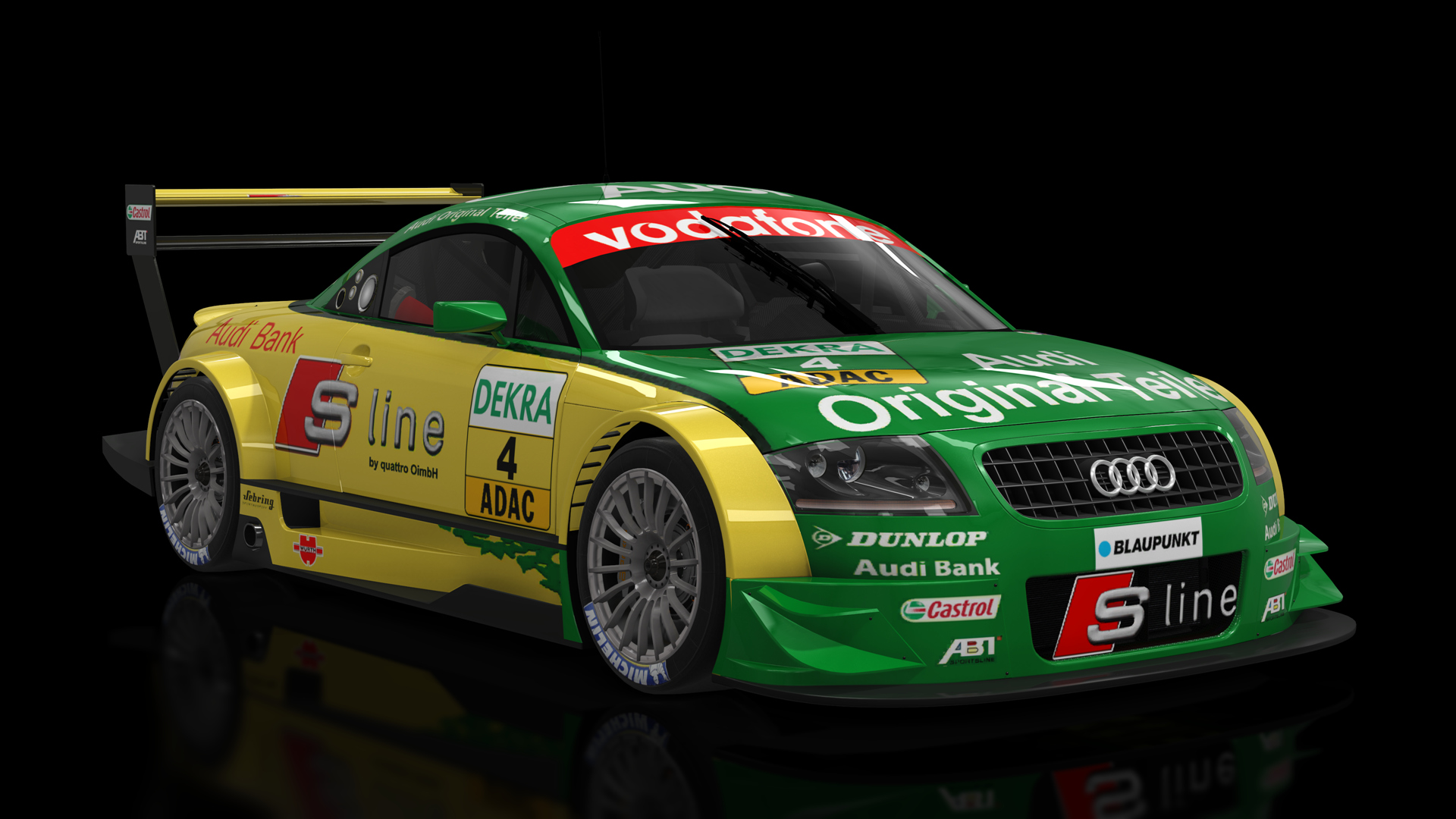 ABA CTC Audi ABT TT-R DTM 2002, skin Skin Voralge TWT Deutschland Tour